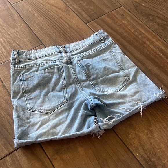 Boyfriend Bermuda Denim Shorts USA 4 - Picture 2 of 2